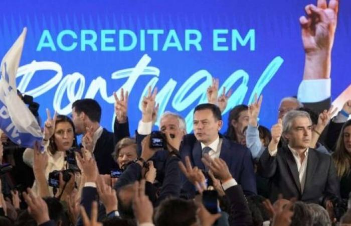 Center-right party claims narrow win in Portuguese election