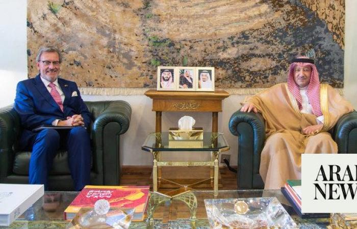 Saudi deputy ministers receive Belgian, Syrian ambassadors