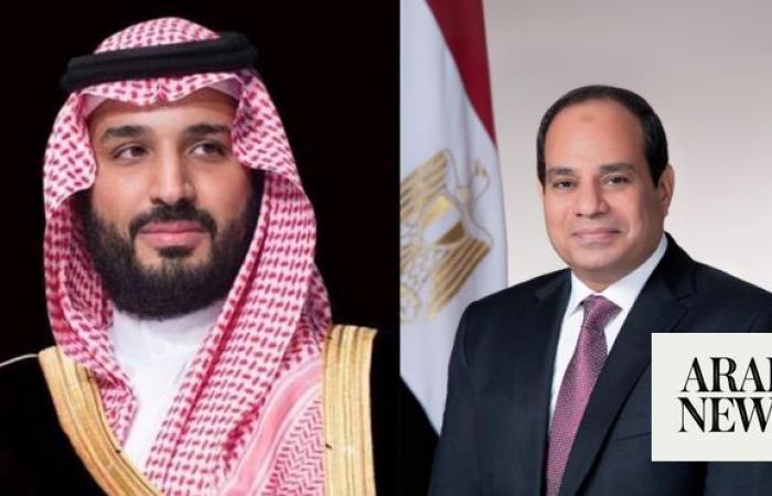 Saudi crown prince, Egypt’s El-Sisi exchange Ramadan greetings