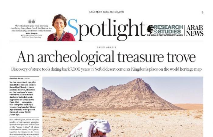 How the discovery of 7,000-year-old stone tools cements Saudi Arabia’s place on the world heritage map