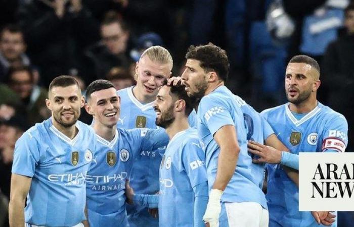 Man City and second-tier Coventry reach FA Cup semis, Tottenham beaten heavily in EPL