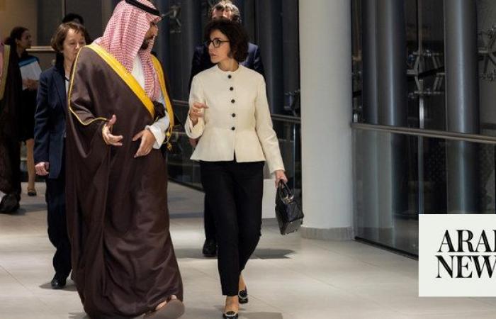 Saudi culture minister receives French counterpart in Riyadh