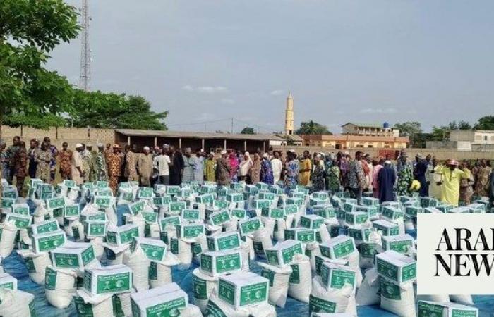 Saudi aid agency KSrelief sends tonnes of aid to Benin