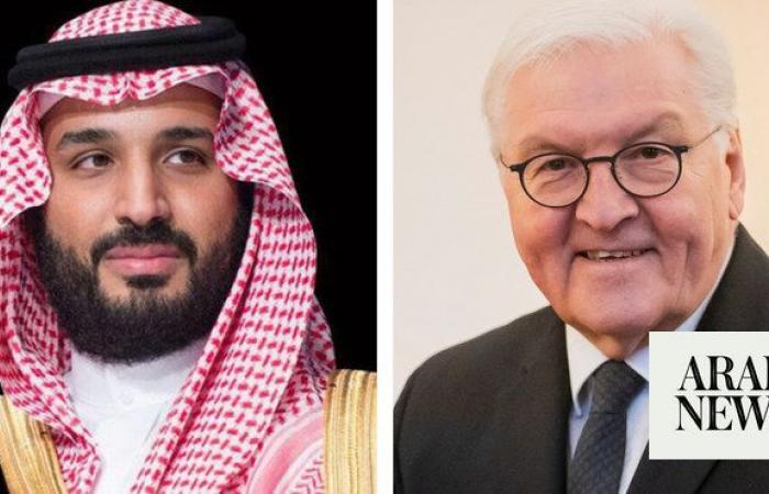 Saudi crown prince, German president discuss ties 