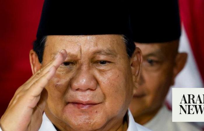 Indonesia’s Prabowo Subianto wins presidency with 1st-round majority