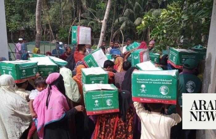 KSrelief provides food aid for tens of thousands