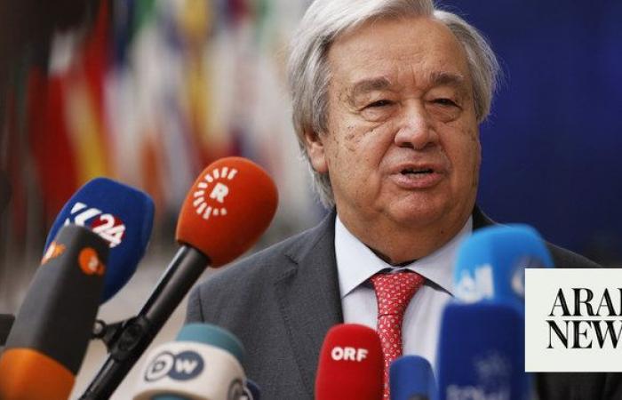 UN chief welcomes Saudi Arabia’s $40m contribution to UNRWA