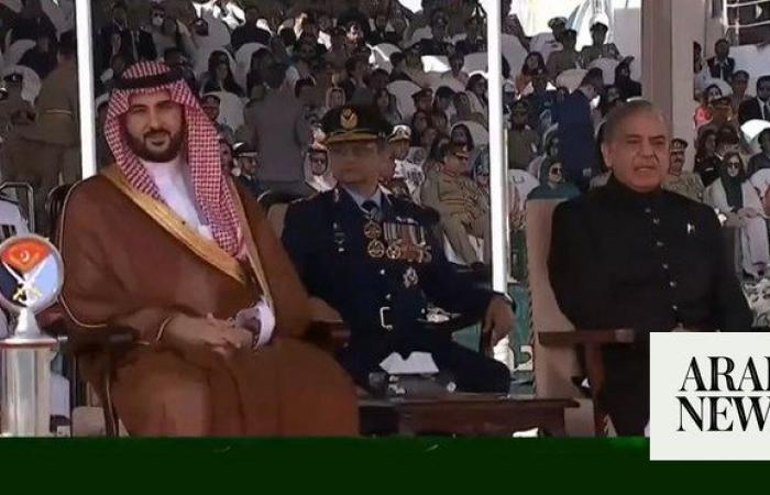 Saudi defense minister guest of honor at Pakistan Day parade