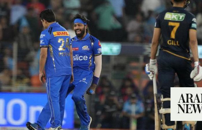 Gujarat Titans edge Mumbai Indians in IPL thriller to spoil Pandya’s homecoming