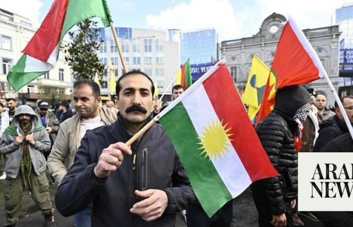 Belgium urges calm after clashes between Turks, Kurds