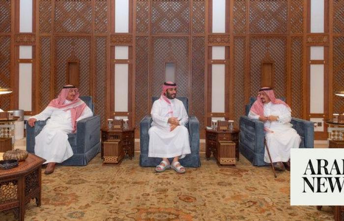 Crown prince receives governors of Saudi regions