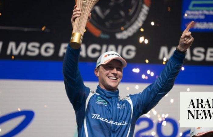 Maximilian Guenther secures victory for Maserati MSG at 1st Tokyo E-Prix