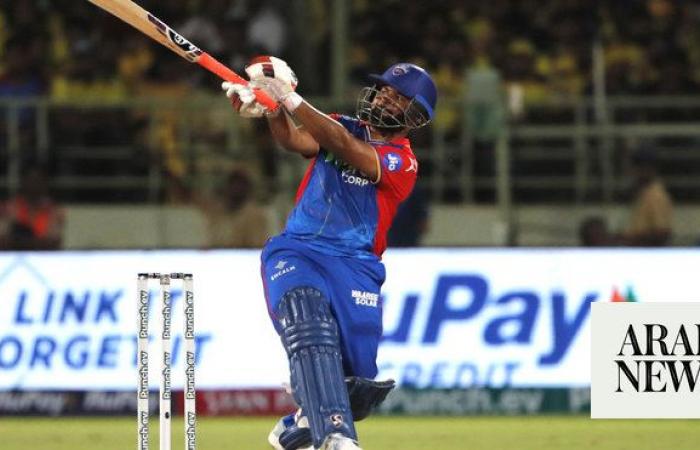 Standing ovation as Rishabh Pant’s fifty helps Delhi Capitals down Chennai Super Kings in IPL