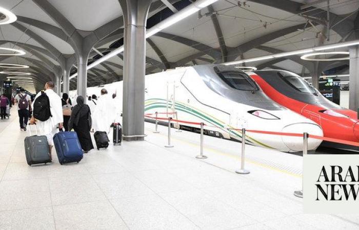 Haramain railway transports over 1.3m visitors so far during Ramadan
