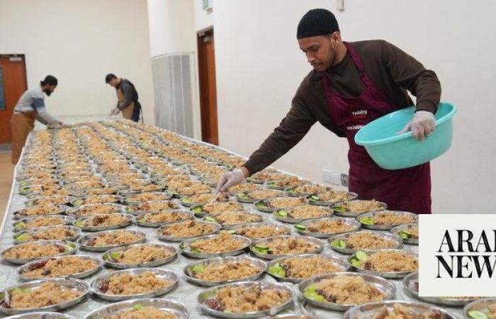 East London Mosque serves up 1,000 iftar meals a day during Ramadan
