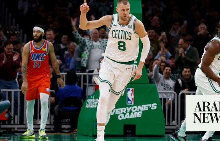 Celtics clinch NBA playoff home edge by silencing Thunder