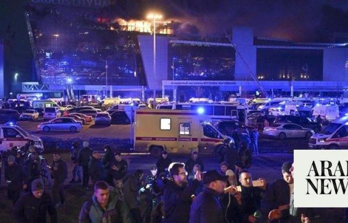 Russian officials again try to link the Moscow concert attack with Ukraine despite Kyiv’s denials