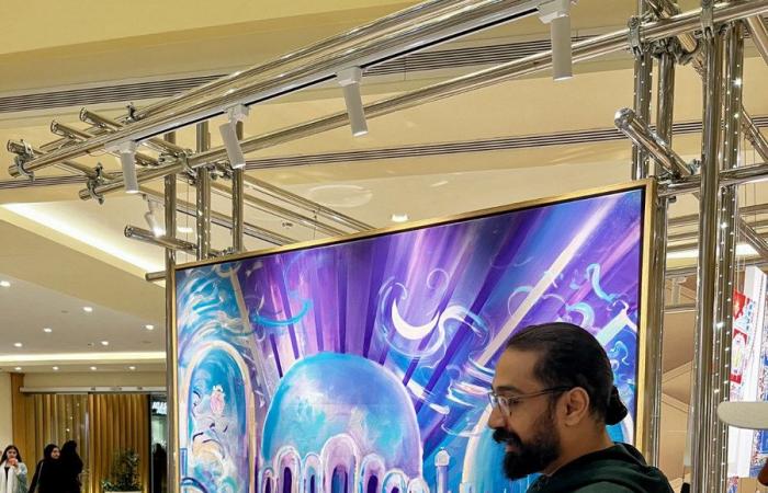 Art exhibition displays senses and spirituality during Ramadan