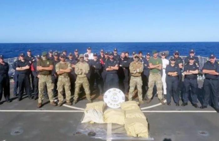 Royal Navy: Nearly £17m worth of drugs seized in Caribbean