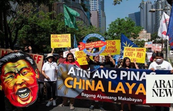 Philippine protesters rally against Chinese ‘aggression,’ foreign troop presence