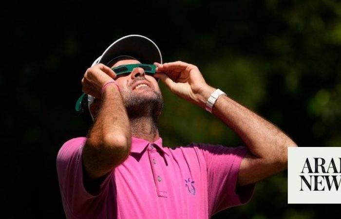 Eclipse can’t stop Masters stars from shining in practice