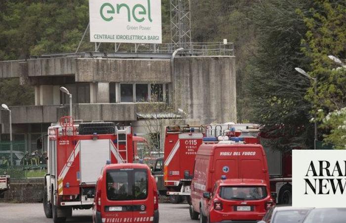 Four dead, five missing in blast at Italy hydroelectric plant