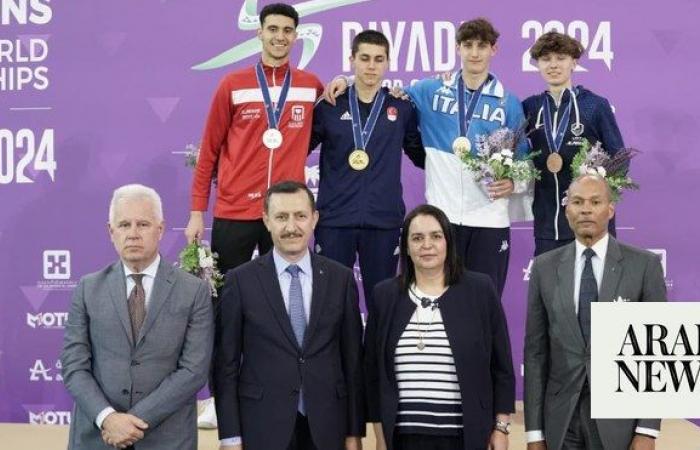 Erolcevik claims gold for Turkiye at Junior World Fencing Championships in Riyadh