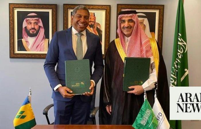Saudi development fund agrees $50m loan deal with St. Vincent and the Grenadines
