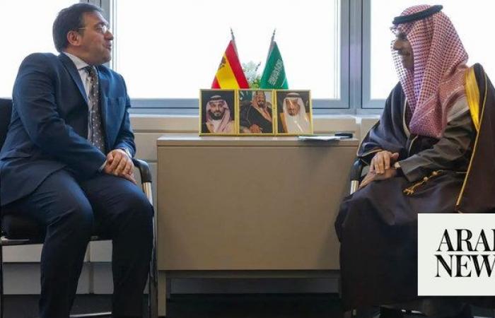 Saudi FM meets Spanish counterpart in Luxembourg