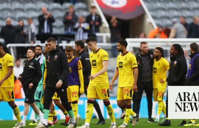 Sheffield United become first team relegated from EPL after heavy loss at Newcastle