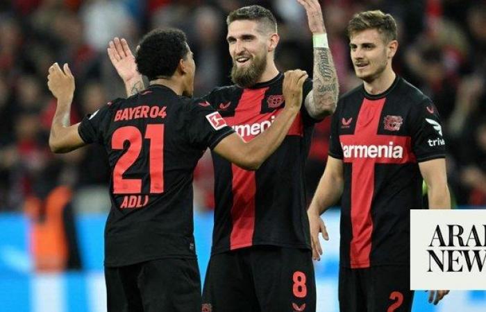 Last-gasp goal stretches Leverkusen unbeaten streak