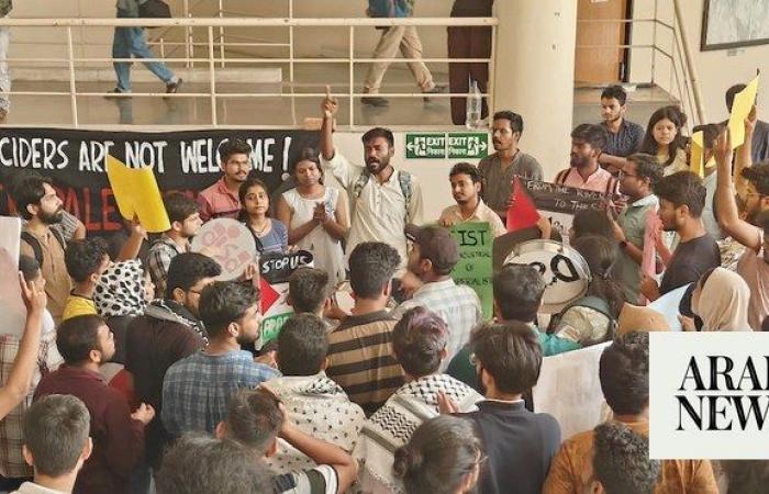 Indian students protest US envoy’s campus talk over Gaza war