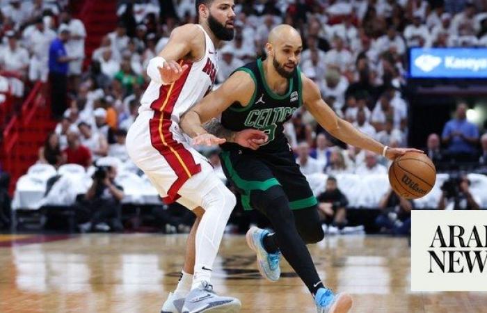 Derrick White scores 38, Celtics top Heat 102-88 to take a 3-1 East playoff series lead