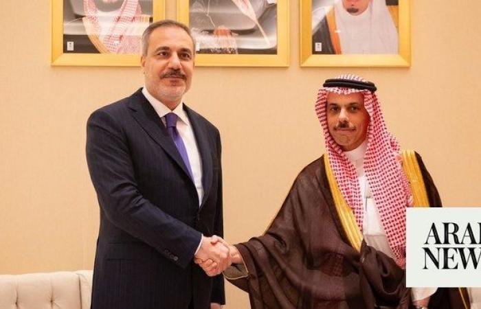 Saudi FM discusses two-state solution with French, Turkish counterparts
