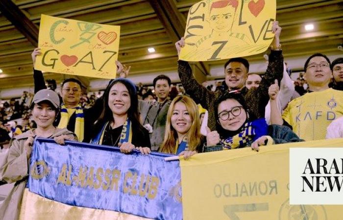 ‘The trip of a lifetime’: Chinese supporters travel 30 hours to watch Al-Nassr and Cristiano Ronaldo play