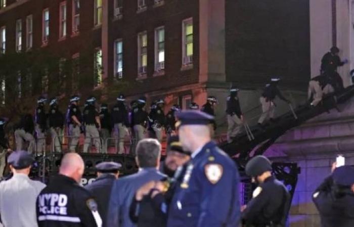 NYC police raid Columbia University building occupied by Gaza protesters