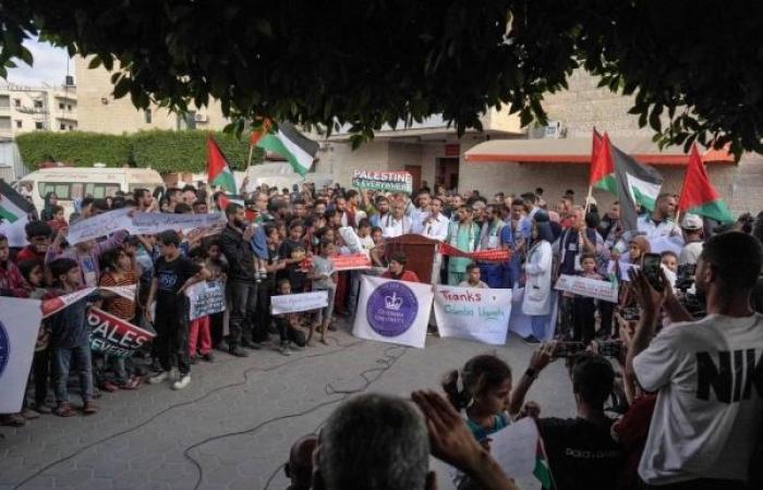 Gazans thank US university protesters as Israel calls for students to be expelled