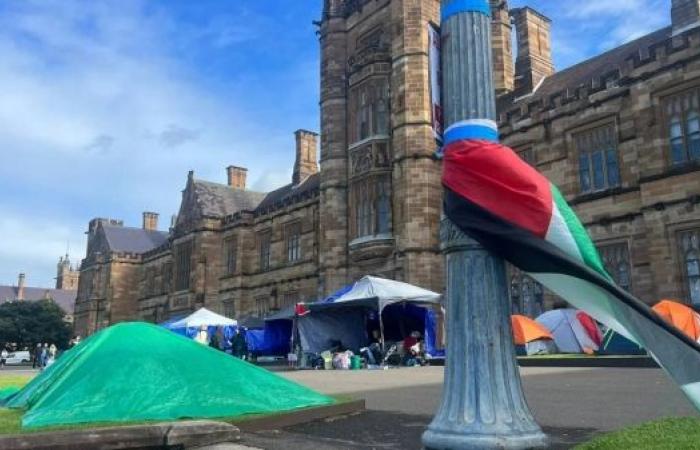 Australian student protests show US campus divisions over Gaza war are going global