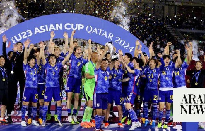 Japan beats Uzbekistan in stoppage time in U23 Asian Cup final