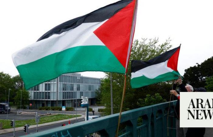 Students erect pro-Palestinian camp at Ireland’s Trinity College