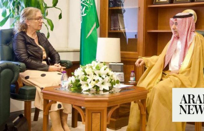 Saudi deputy minister receives Swiss envoy 
