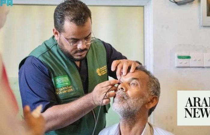 KSRelief mission performs free eye examinations, surgeries in Sri Lankan town