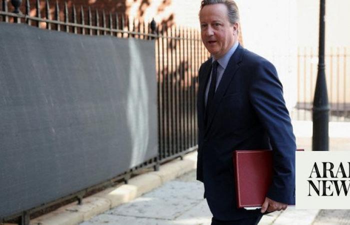Banning UK arms exports to Israel would strengthen Hamas, UK’s Cameron says