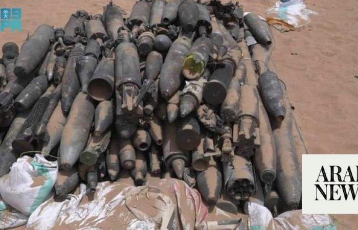 Saudi project clears 935 Houthi mines in Yemen