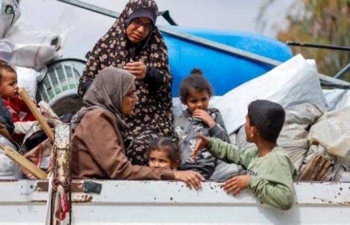 Almost 450,000 people have fled Rafah in a week, UN says