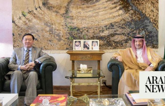 Saudi deputy minister of foreign affairs receives Chinese ambassador