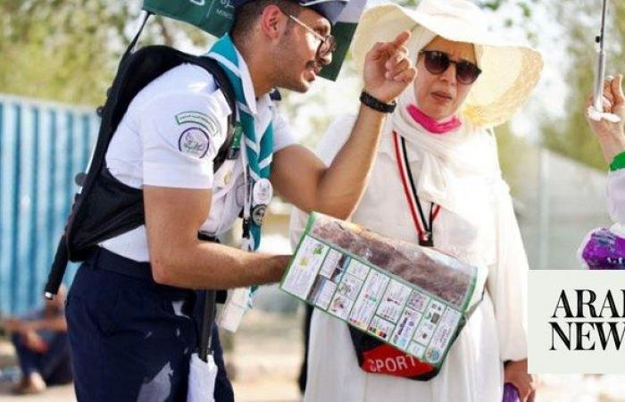 Makkah scouts train to use digital quick-response tech to help pilgrims