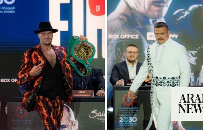 Fury and Usyk fuel tensions ahead of ‘Ring Of Fire’ showdown in Riyadh