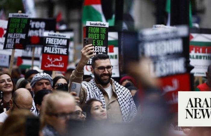 1m march in London to mark 76 years of Nakba