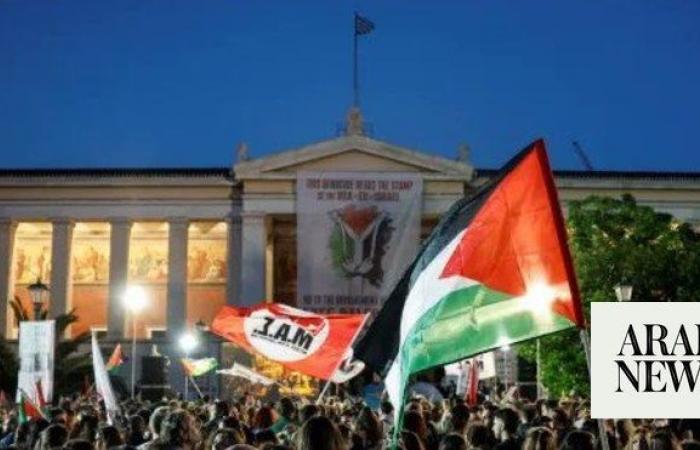 Greece to deport nine European nationals over pro-Palestinian protest